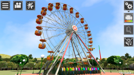 Captura 2 Theme Park Simulator: ¡Parque de atracciones! android