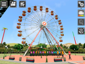 Captura 9 Theme Park Simulator: ¡Parque de atracciones! android