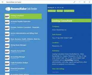 Screenshot 4 ResumeMaker Job Feeder windows
