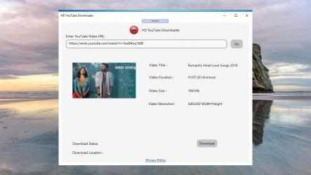 Image 2 HD YouTube Downloader windows