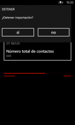 Screenshot 4 importación de contactos windows