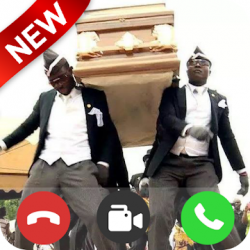Screenshot 1 Call from Coffin Dance - Meme simulated messaging android