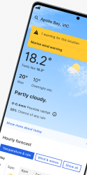 Screenshot 2 BOM Weather android