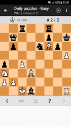 Captura de Pantalla 7 Problemas de ajedrez (puzzles) android