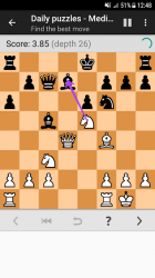 Captura de Pantalla 4 Problemas de ajedrez (puzzles) android