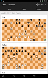 Captura 10 Problemas de ajedrez (puzzles) android