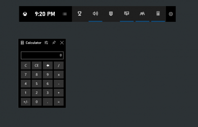 Captura de Pantalla 1 Game Bar Calculator windows