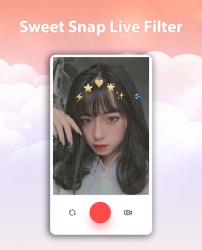 Screenshot 4 Sweet Snap Live Filter - Snap Cat Face Camera android