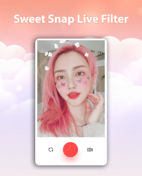 Screenshot 5 Sweet Snap Live Filter - Snap Cat Face Camera android