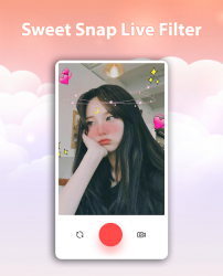 Capture 3 Sweet Snap Live Filter - Snap Cat Face Camera android