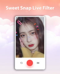 Capture 8 Sweet Snap Live Filter - Snap Cat Face Camera android