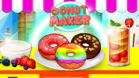 Captura 1 Donut Maker - Crazy Chef Cooking Game for Kids windows