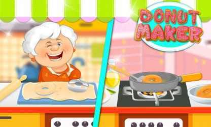 Captura de Pantalla 7 Donut Maker - Crazy Chef Cooking Game for Kids windows