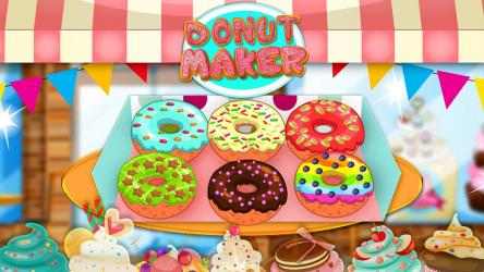 Captura 4 Donut Maker - Crazy Chef Cooking Game for Kids windows