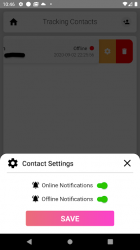 Screenshot 7 WA Agent-Online y Last Seen Tracker para Whatsapp android