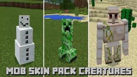 Captura de Pantalla 7 Mob Skin Pack Creatures For Minecraft PE - MCPE android