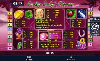 Imágen 4 Lucky Lady's Charm Deluxe Free Casino Slot Machine windows