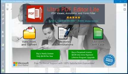 Screenshot 9 Ultra PDF Editor Lite windows