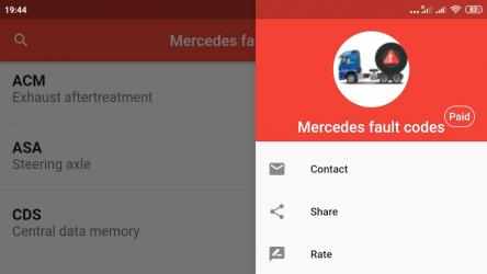 Screenshot 9 Mercedes truck fault codes android