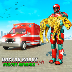 Captura de Pantalla 1 Médico Robot Rescate Animales android