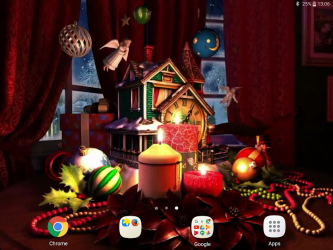 Screenshot 12 Nochebuena Fondos Animados android