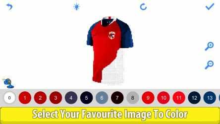 Captura 13 Football Shirts Color by Number:Pixel Art Coloring windows