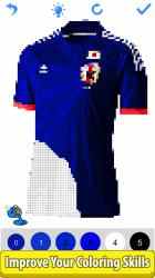 Captura 6 Football Shirts Color by Number:Pixel Art Coloring windows