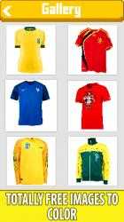 Captura 1 Football Shirts Color by Number:Pixel Art Coloring windows