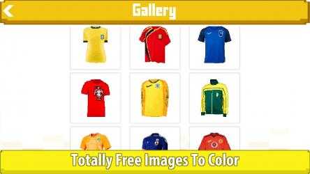 Imágen 9 Football Shirts Color by Number:Pixel Art Coloring windows