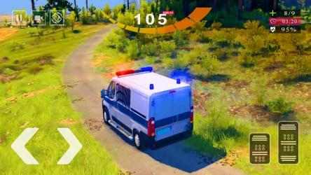 Screenshot 2 Policía camioneta - Policía Autobús Juegos 2020 android