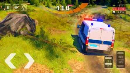 Screenshot 3 Policía camioneta - Policía Autobús Juegos 2020 android