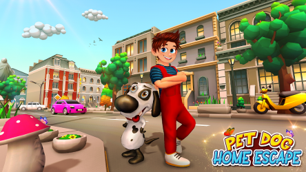 Screenshot 2 Virtual Pet Dog Game: Puppy Simulator android