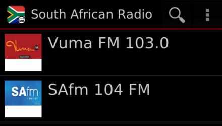 Screenshot 1 South African Radio windows