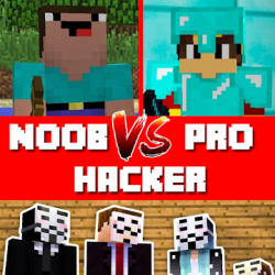 Capture 1 Noob vs Pro vs Hacker for Minecraft PE android