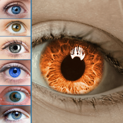 Captura 1 Color de los ojos Cambiador y Estudio de color android