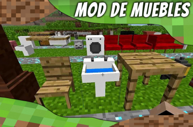 Captura 10 Muebles mod. Mods de muebles para Minecraft PE android