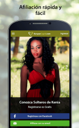 Captura 2 KenyanCupid - App Citas Kenia android