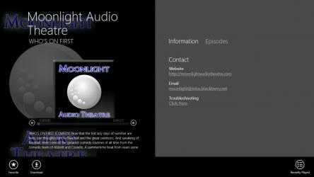 Screenshot 2 Moonlight Audio Theatre windows