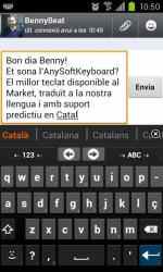 Captura de Pantalla 2 Catalan for AnySoftKeyboard android