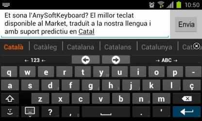 Captura de Pantalla 3 Catalan for AnySoftKeyboard android