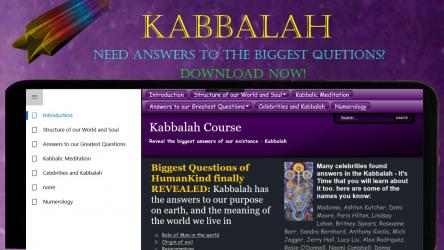Screenshot 1 Kabbalah, deep spiritual meditation, reincarnation windows
