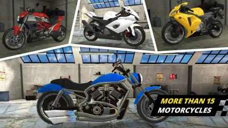 Screenshot 4 Motocicleta Carreras Campeón android