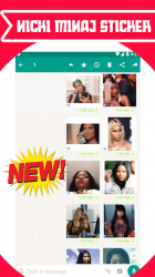 Imágen 2 Nicki Minaj Stickers for Whatsapp & Signal android