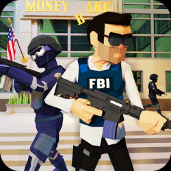 Captura de Pantalla 1 Ultimate Heist : Bank Robbery Shooting Games android
