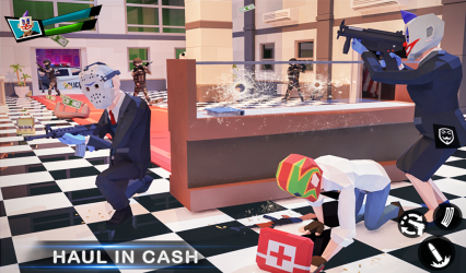 Screenshot 11 Ultimate Heist : Bank Robbery Shooting Games android