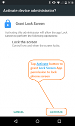 Screenshot 3 Lock Screen android