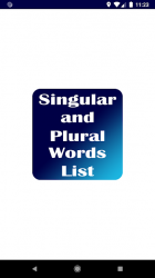 Captura de Pantalla 2 Singular and Plural Words List android