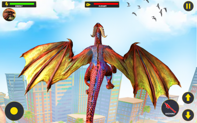 Screenshot 14 Flying Dragon City Attack android