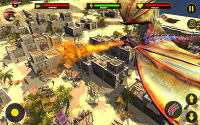 Captura de Pantalla 5 Flying Dragon City Attack android