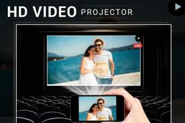 Screenshot 2 HD Video Projector Simulator: Face Projector android